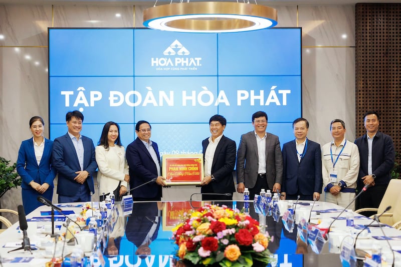 ប្រធានក្រុមហ៊ុន Hoa Phat Group ប្តេជ្ញាថានឹងកើនឡើង 15% ប្រចាំឆ្នាំ