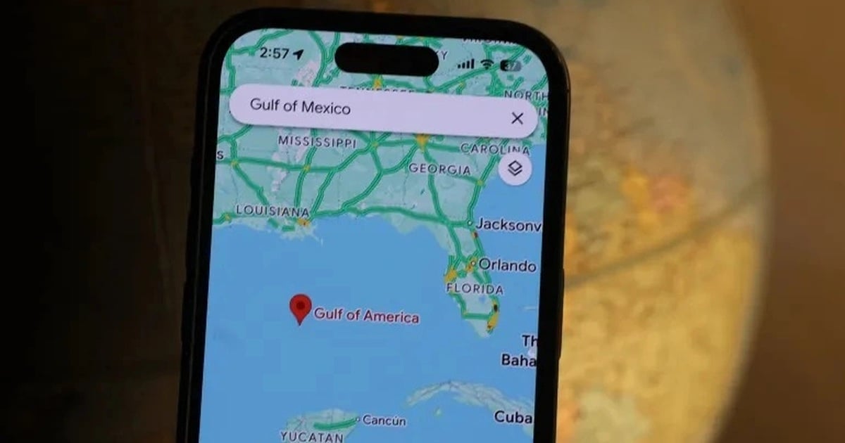 Google Maps đổi tên Vịnh Mexico thành "Vịnh Mỹ"