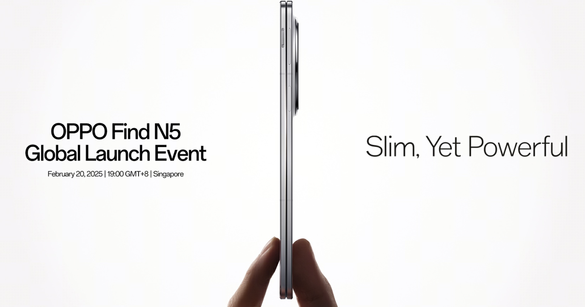 Oppo Find N5 folding phone is about to launch