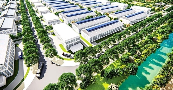 More than 6,200 billion VND invested in building infrastructure of Hoa Ninh Industrial Park