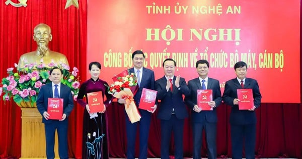 Nghe An annonce ses décisions en matière de restructuration organisationnelle