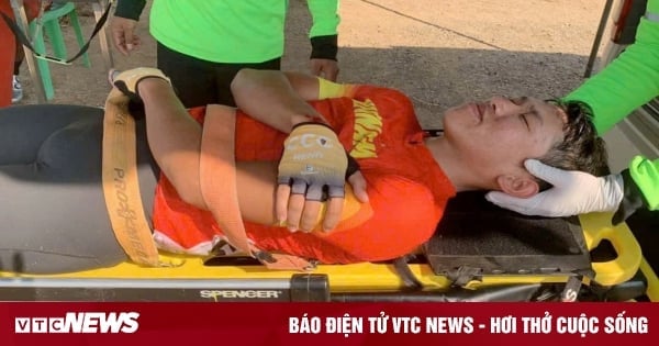 After the bicycle fire, the Vietnamese team had another accident in Thailand