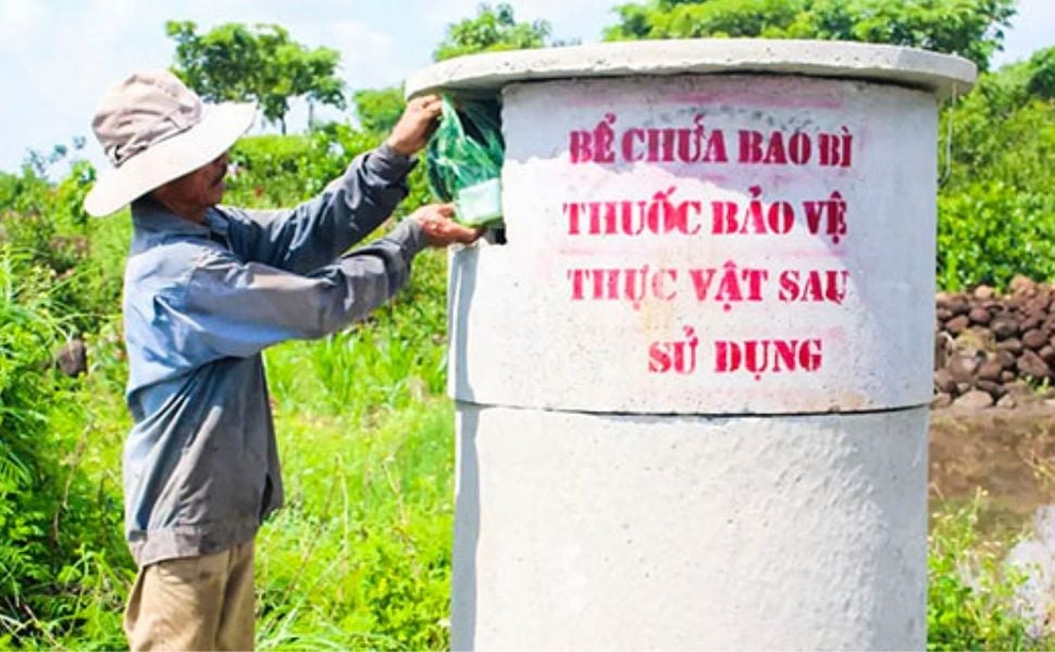 5 239 kg d'emballages de pesticides usagés collectés