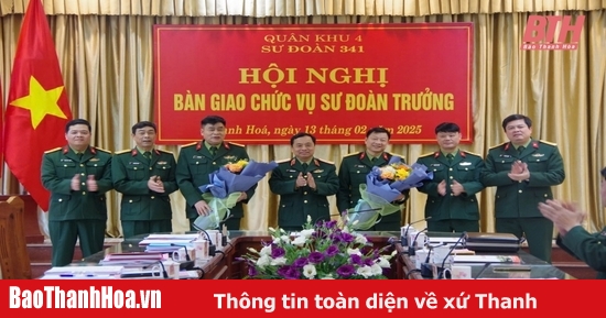 Division Commander of Division 341 appointed Deputy Commander of Thanh Hoa Provincial Military Command