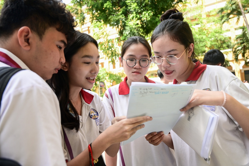 Lista de 149 escuelas secundarias consideradas para la admisión a la Universidad Nacional de la Ciudad de Ho Chi Minh en 2025