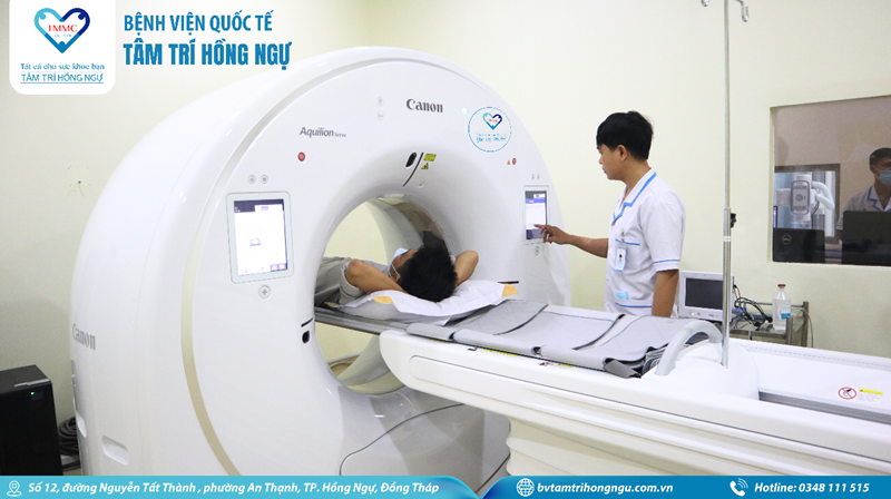 Tam Tri Hong Ngu International Hospital puts into operation 160-slice CT Scanner system with AI technology