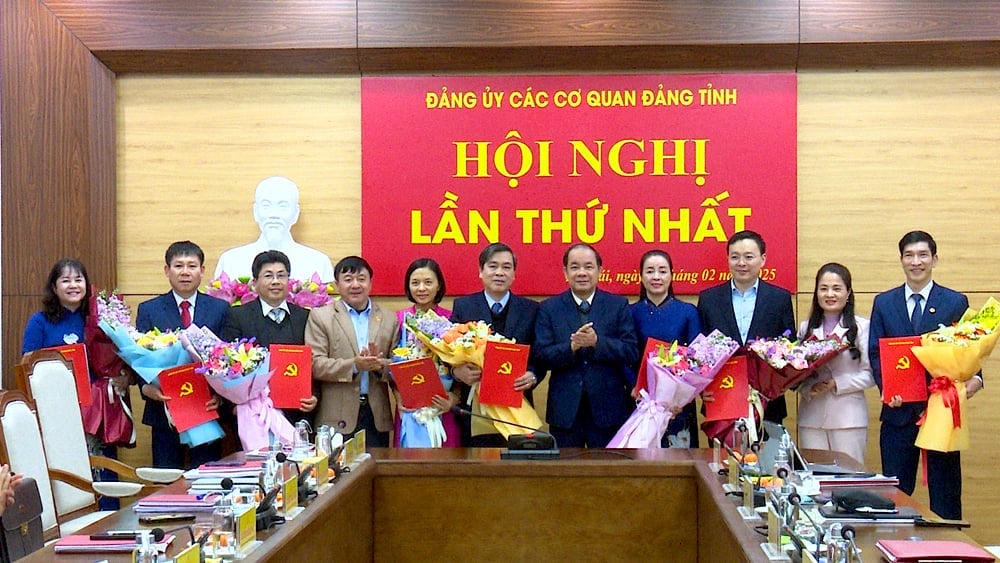 Hội nghị lần thứ Nhất Ban Chấp hành Đảng bộ các cơ quan Đảng tỉnh