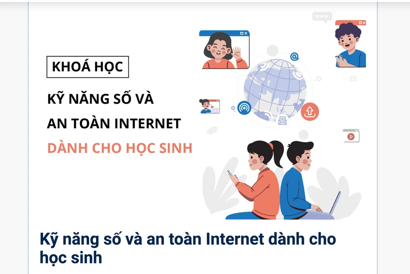 mo lop hoc mien phi trau doi ky nang tu bao ve tren moi truong truc tuyen cho tre em viet nam hinh 1