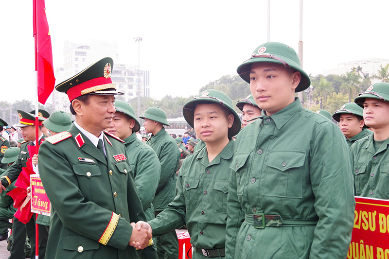 Thanh Hoa schließt militärische Rekrutierungsarbeit im Jahr 2025 ab