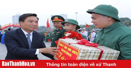 Thanh Hoa completes military recruitment work in 2025