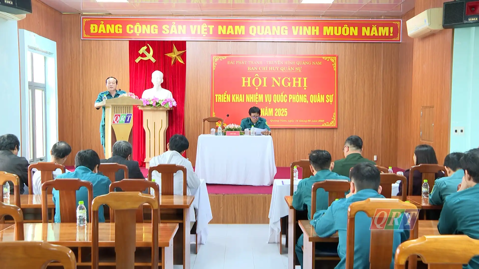 Quang Nam Radio and Television Station Military Command summarizes work in 2024