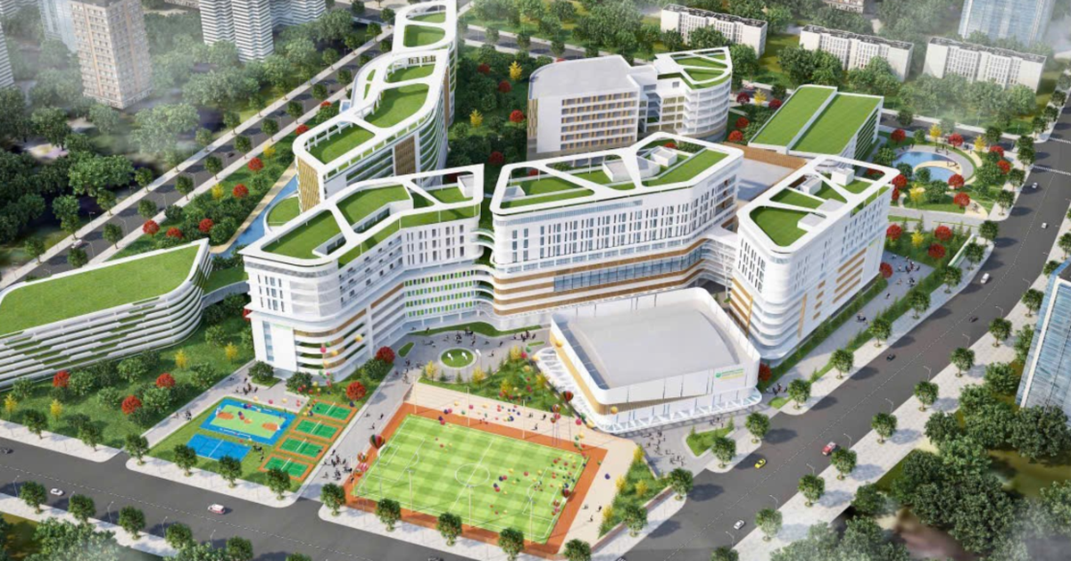 Tan Kien Specialized Medical Cluster เป็น 'วิทยาเขตทางการแพทย์' แห่งแรกในเวียดนาม