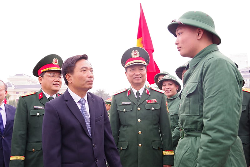 Thanh Hoa schließt militärische Rekrutierungsarbeit im Jahr 2025 ab