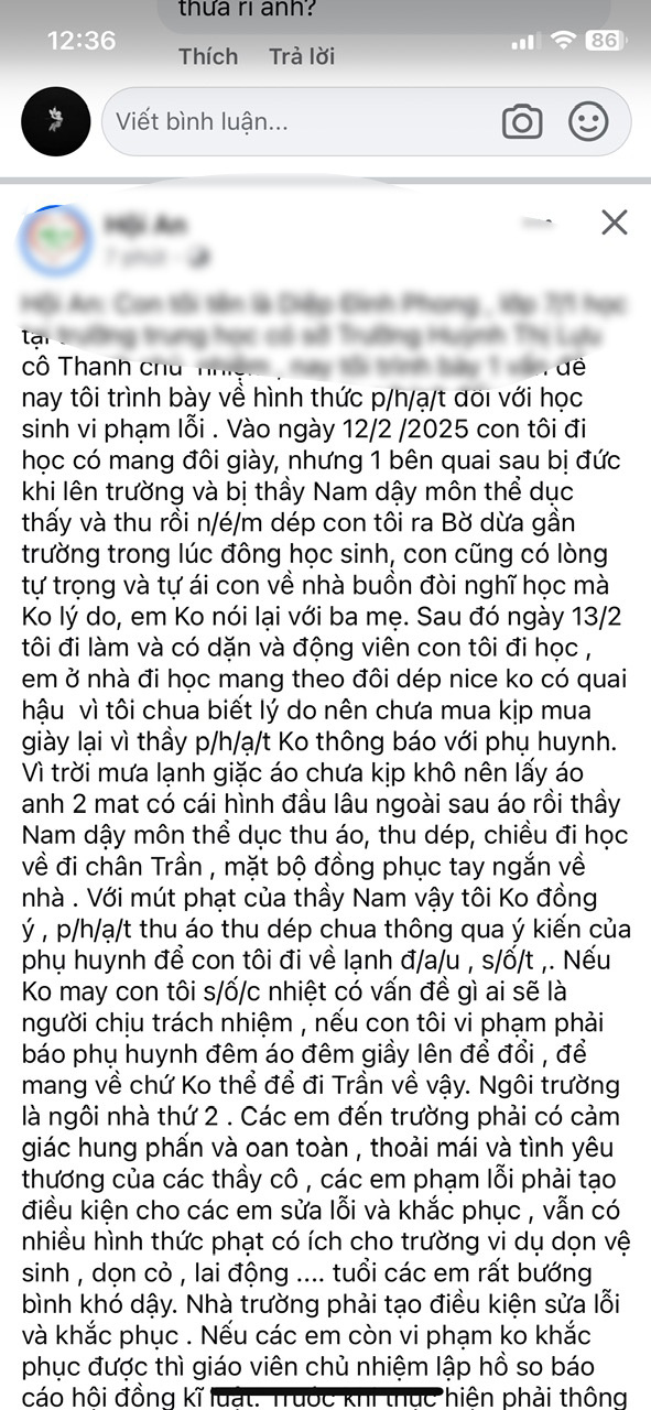 Trưởng Phòng Giáo dục Hội An nói gì vụ nhà trường thu 