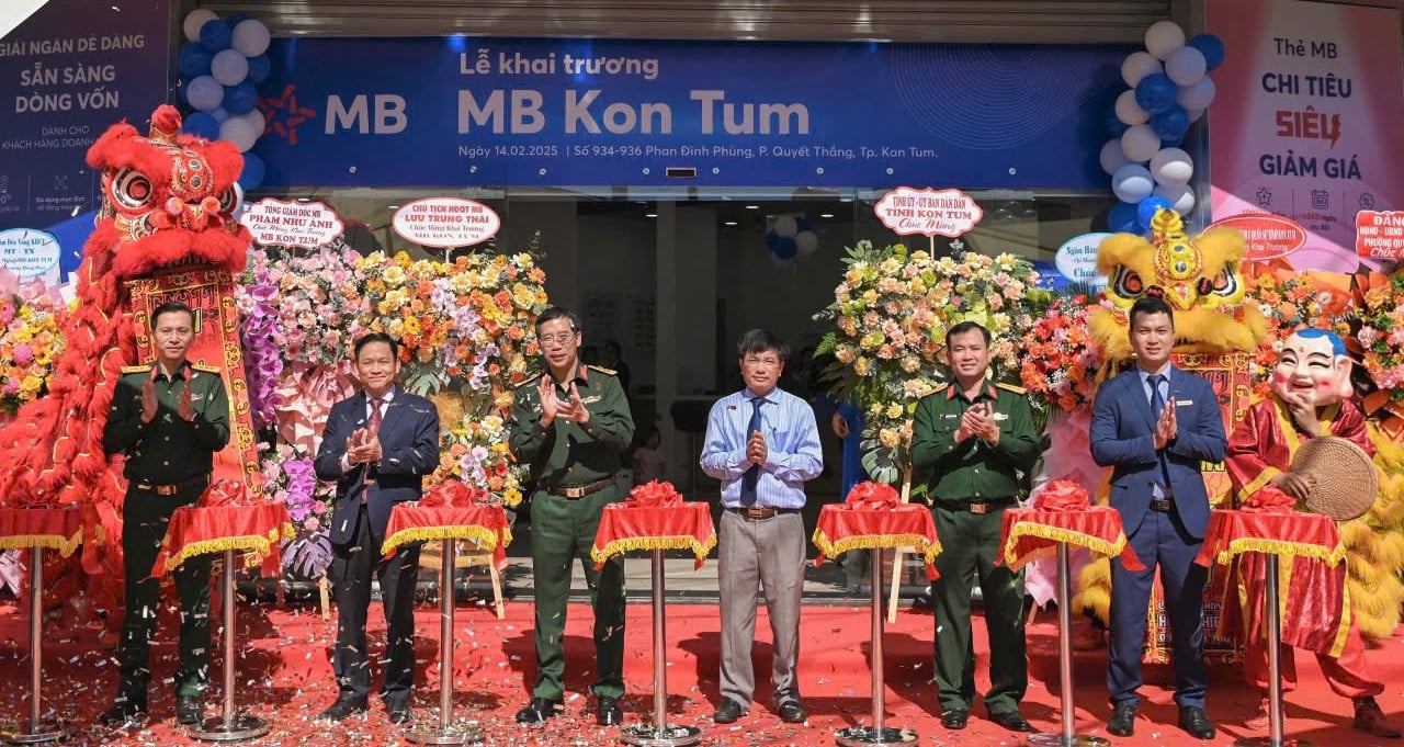 MB mở thêm chi nhánh ở Kon Tum