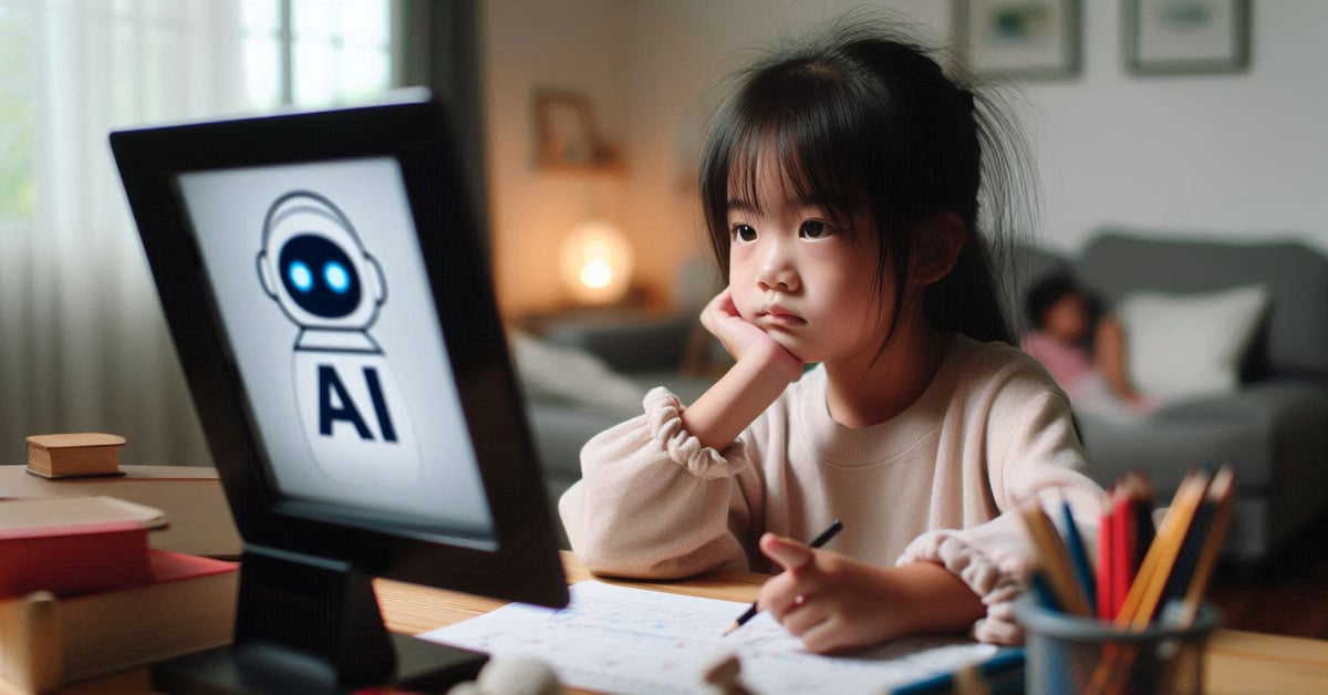 Primary school students are developing creative thinking, should they learn about AI?