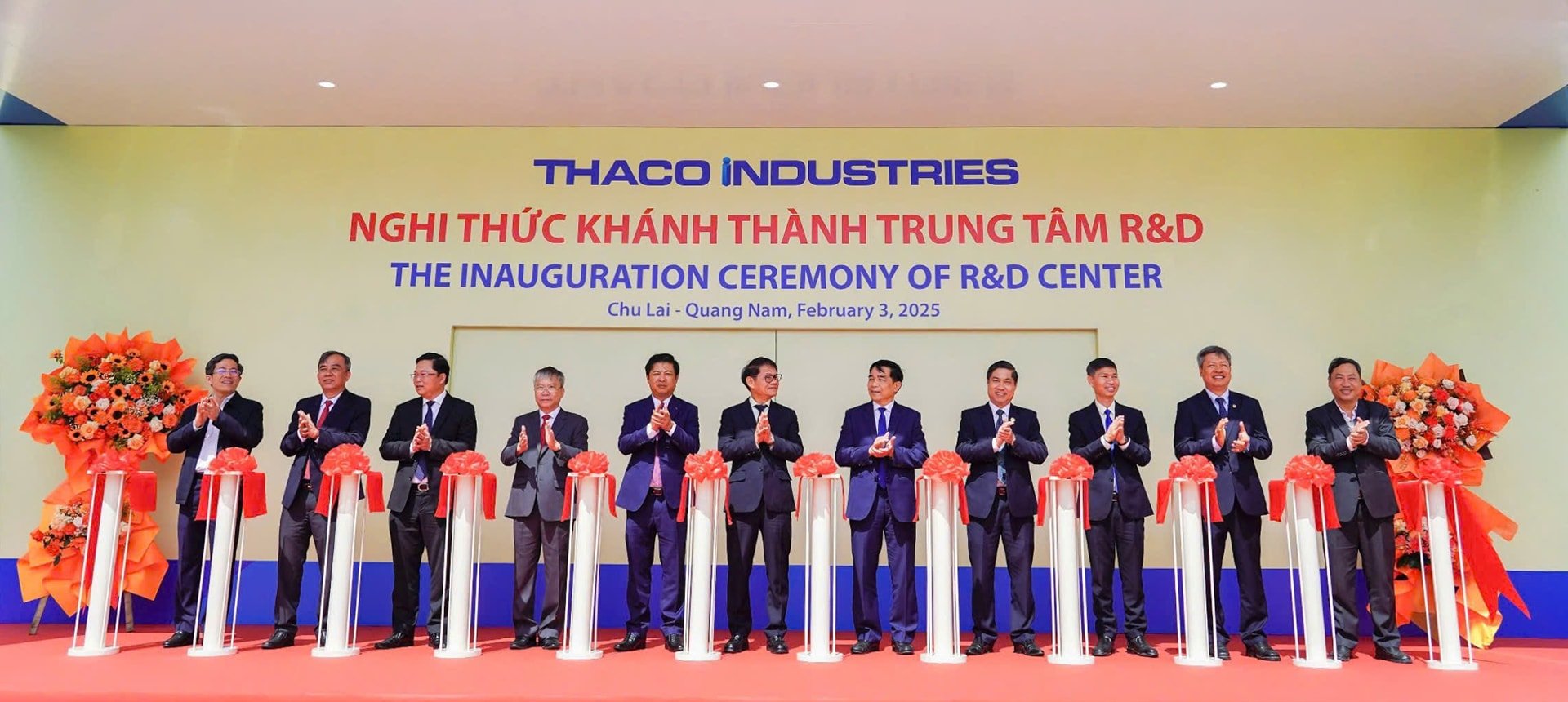 THACO INDUSTRIES inaugure des usines de fabrication de pièces automobiles et un centre de R&D