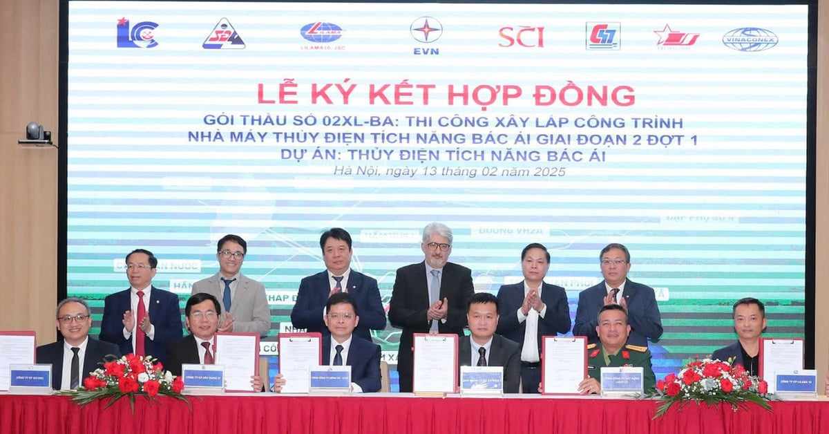 Signature d'un contrat de plus de 4 300 milliards de VND pour la première centrale hydroélectrique à accumulation par pompage du Vietnam