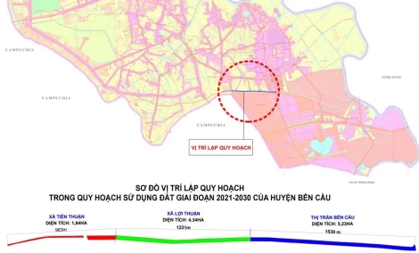 Ankündigung einer detaillierten Planung im Maßstab 1/500 für das Umsiedlungsgebiet des Dia Xu-Kanals