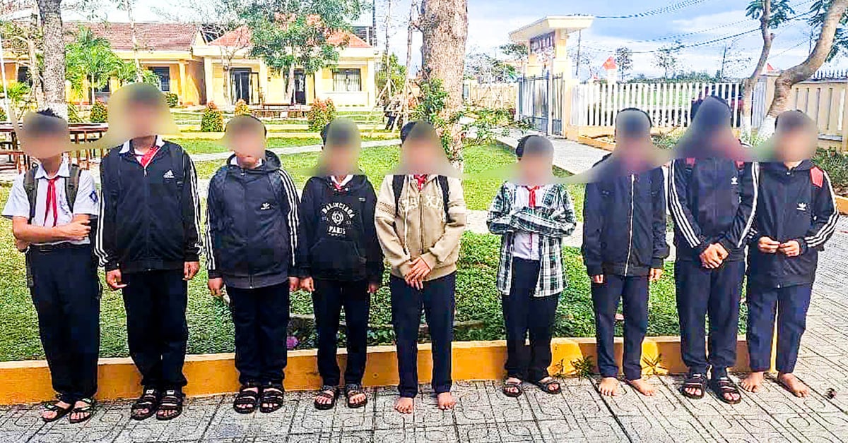 Los estudiantes de Hoi An visten camisetas con forma de calavera, ¿qué dice el sector educativo?