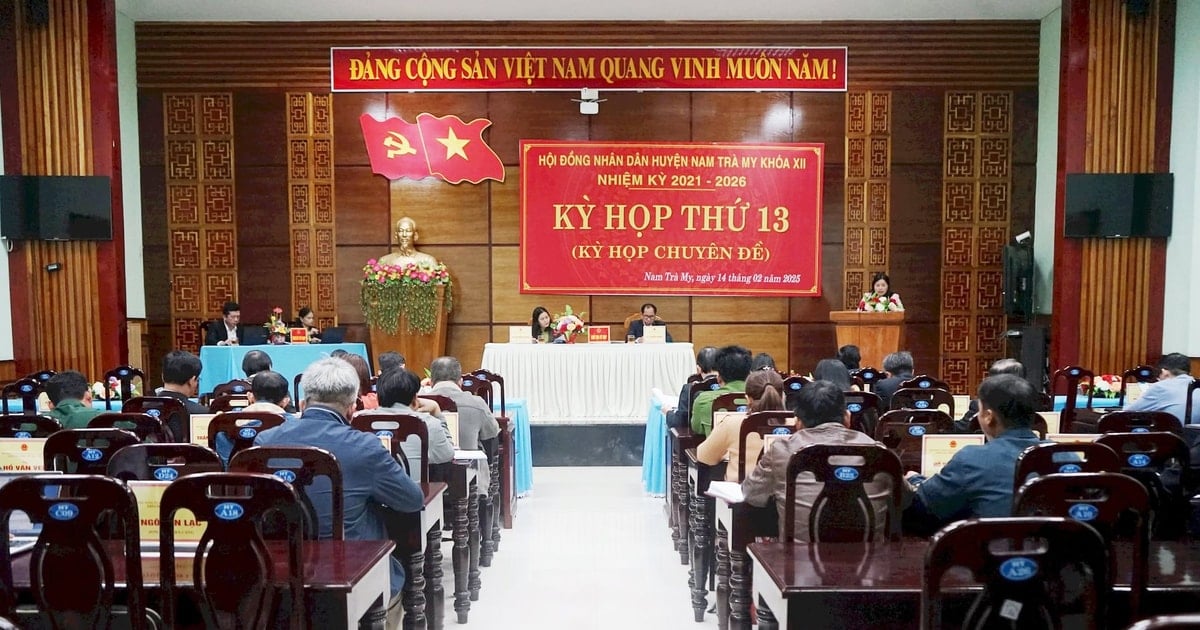 UBND huyện Nam Trà My còn 10 phòng chuyên môn sau sắp xếp