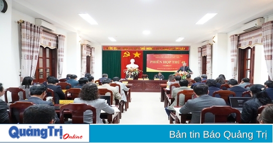 El Comité Permanente del 8º período del Consejo Popular Provincial de Quang Tri celebró su 48ª reunión