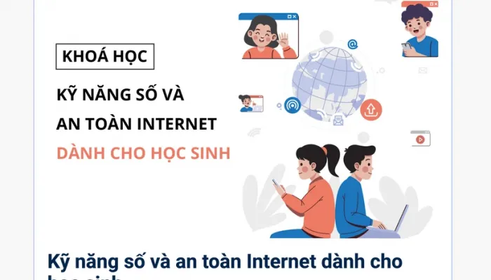 Clases gratuitas y abiertas para mejorar las habilidades de autoprotección en entornos en línea para niños vietnamitas