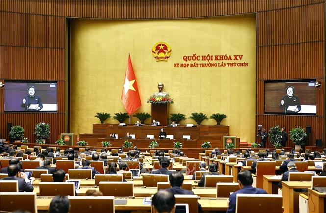 Press Release No. 04, 9th Extraordinary Session, 15th National Assembly