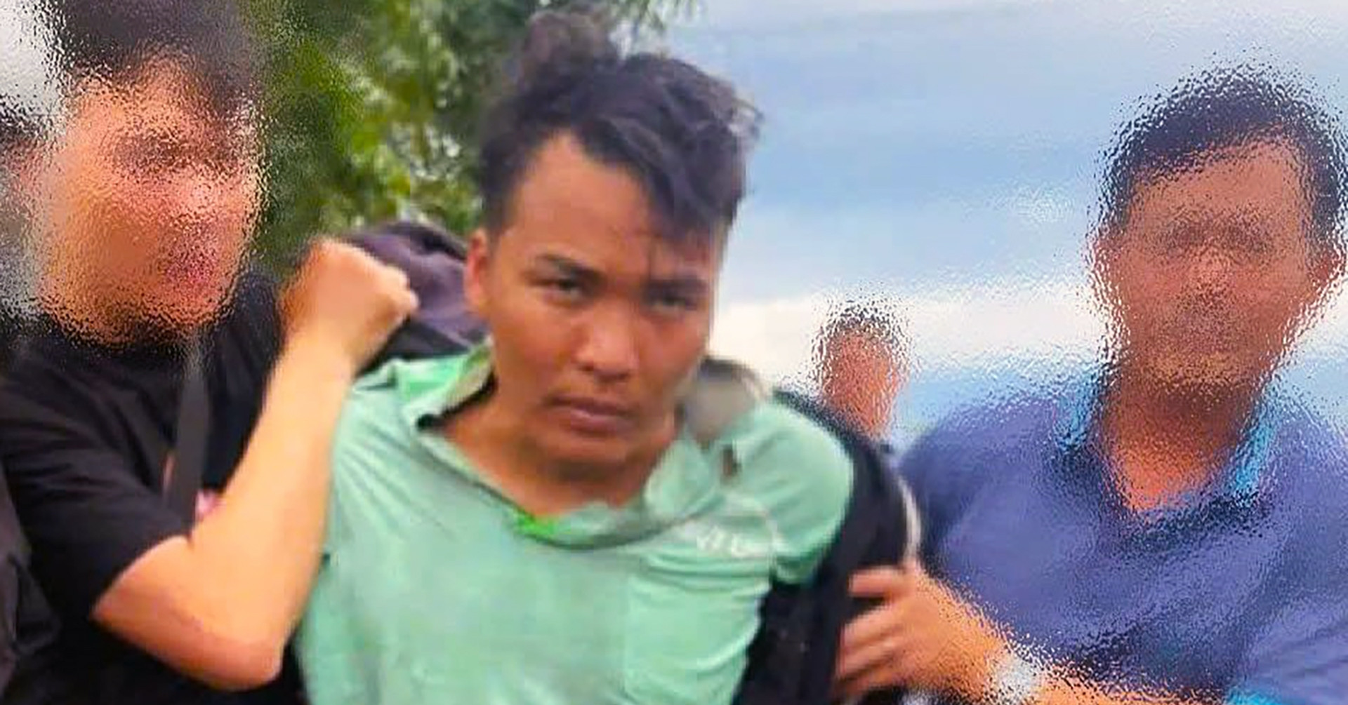 Prisoner who broke through wall to escape from detention center has just been arrested in Ninh Thuan forest