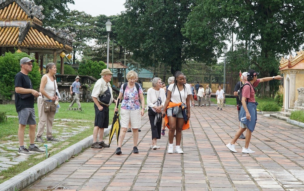 Destination sans fumée sur le site patrimonial de Hué