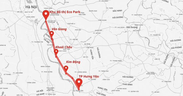 Hung Yen is about to start construction of a 10 trillion VND road connecting heritage along the Red River