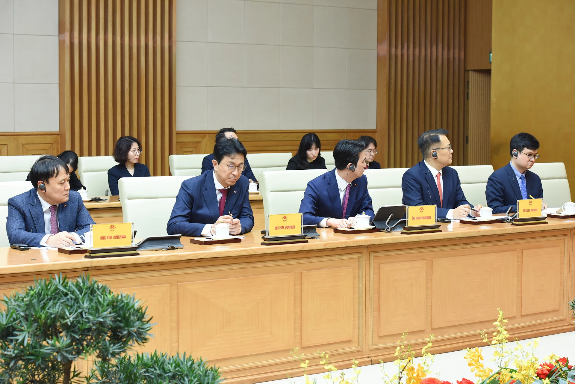 [사진] 팜민찐 총리, 한국 SK그룹 회장 접견 사진 7