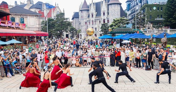 El área turística de Sun World Ba Na Hills ofrece más del 60% de descuento para las personas de las regiones Central y Central Highlands