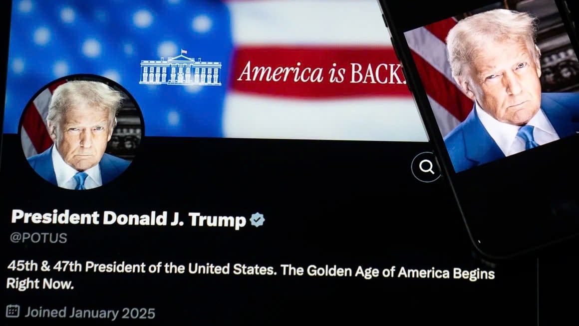 Toutes les activités de M. Trump et du gouvernement américain se déroulent sur les réseaux sociaux, image 1