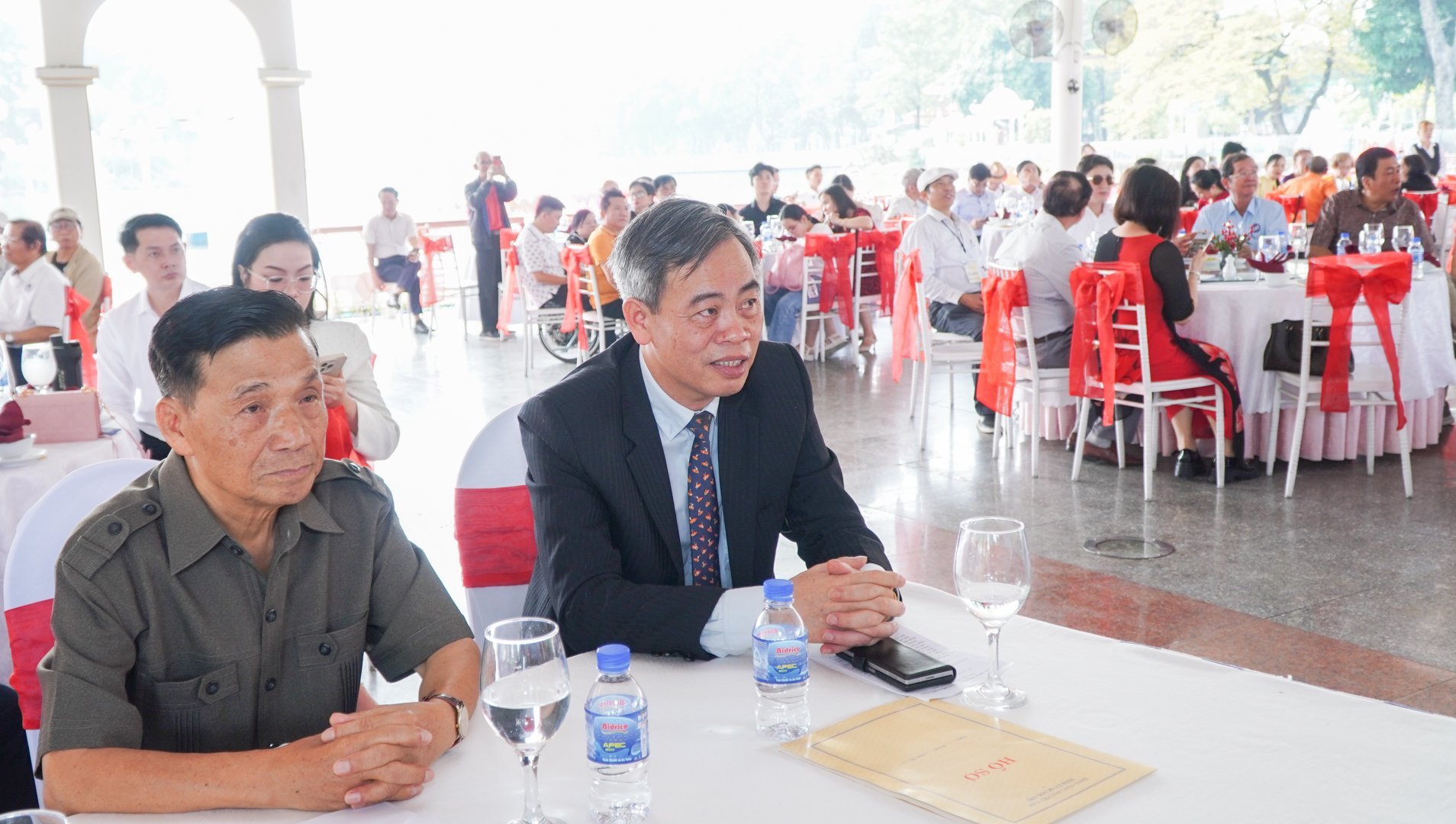 Quang Tri-Verein in der Stadt. Ho Chi Minh traf im frühen Frühling in Ty