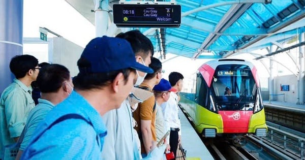 Près de 3,4 millions de passagers empruntent le métro de Nhon