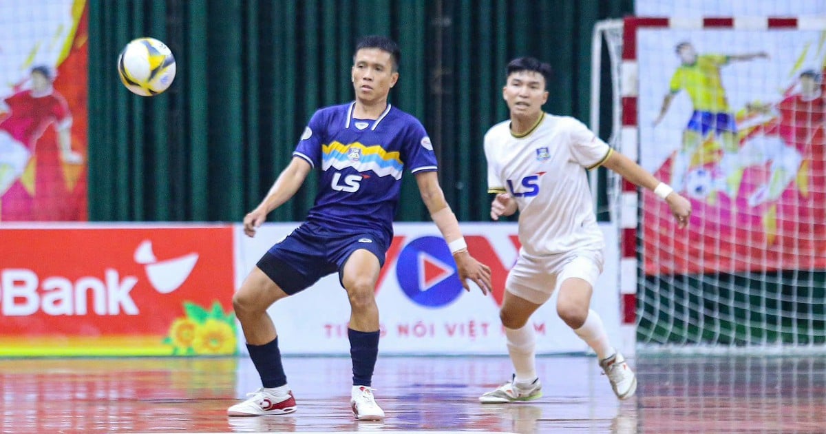 Tranh tài hấp dẫn tại giải futsal vô địch quốc gia 2025