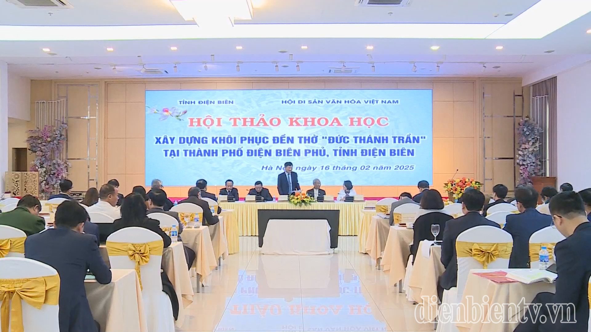 Hội thảo khoa học xây dựng khôi phục Đền thờ Đức Thánh Trần tại TP. Điện Biên Phủ