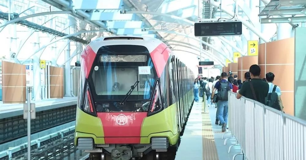 After 6 months of operation, Nhon - Hanoi Railway Station Metro serves nearly 3.4 million passengers