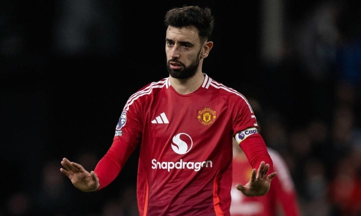 Bruno Fernandes là nỗi thất vọng của Man Utd.