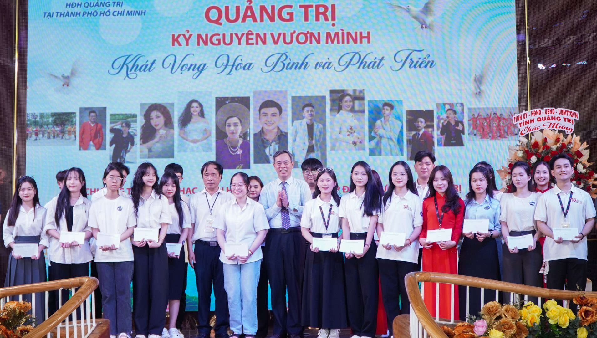 Quang Tri-Verein in der Stadt. Ho Chi Minh traf im frühen Frühling in Ty