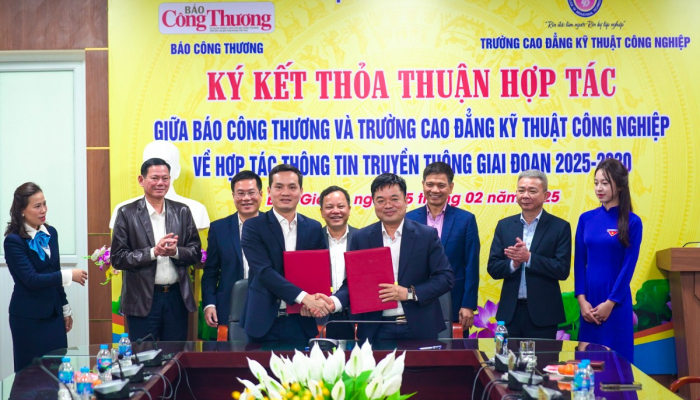 Báo Công thương ký kết hợp tác, nâng cao chất lượng tuyên truyền