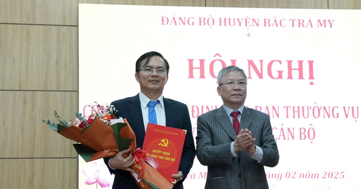 El Sr. Thai Hoang Vu fue asignado a trabajar en el Comité Popular de la provincia de Quang Nam.