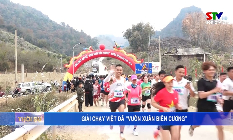 Carrera de cross country "Frontera del jardín de primavera" Distrito de Yen Chau 2025