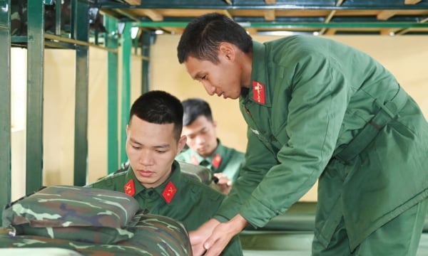 New soldiers confidently integrate into the military environment