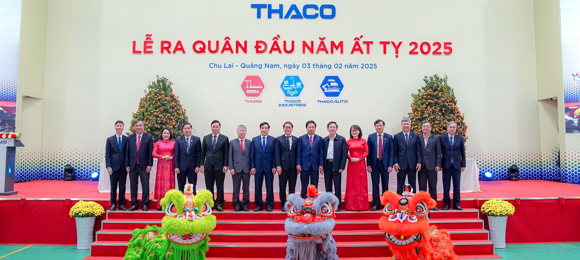 THACO organizes the launching ceremony of the year of the Snake 2025