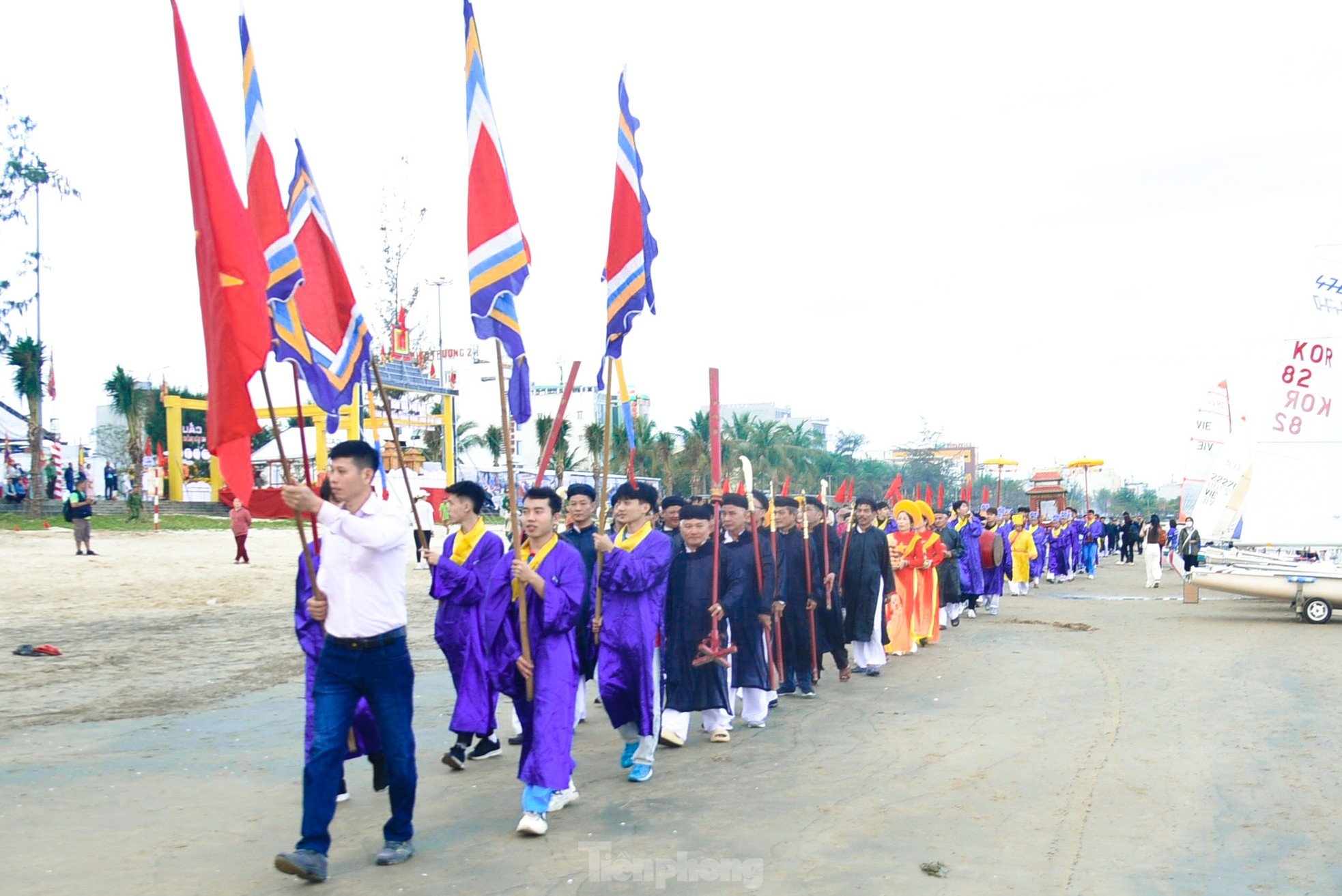 Características especiales del festival Cau Ngu de los pueblos de la zona costera de Da Nang foto 11