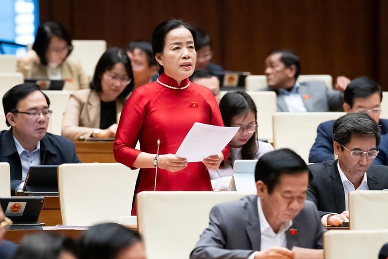 国会議員グエン・ティ・キム・トゥイ氏（ダナン市国会議員団）。 写真: Quochoi.vn