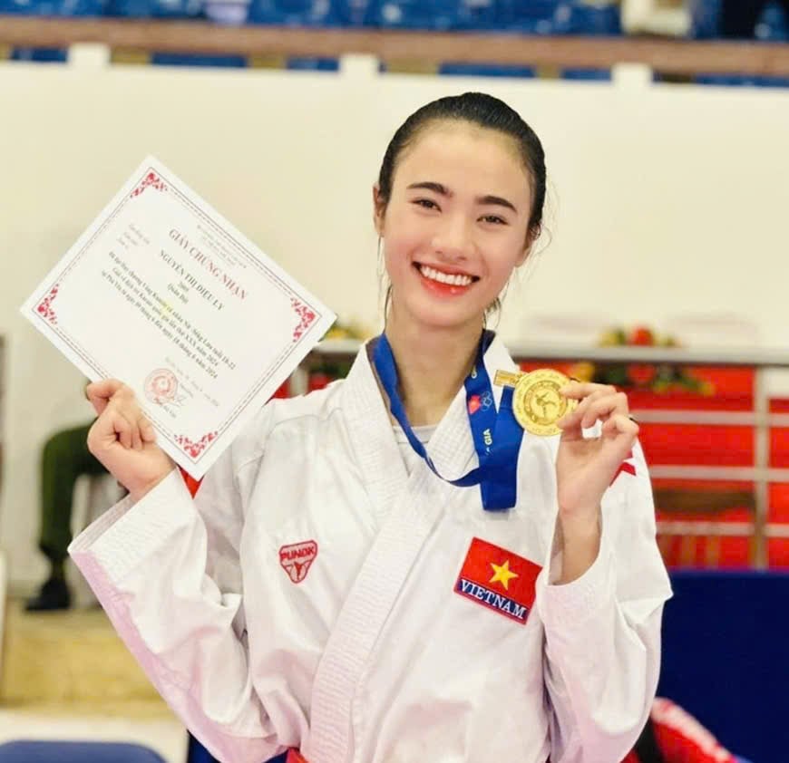 Promising face of Vietnamese karate