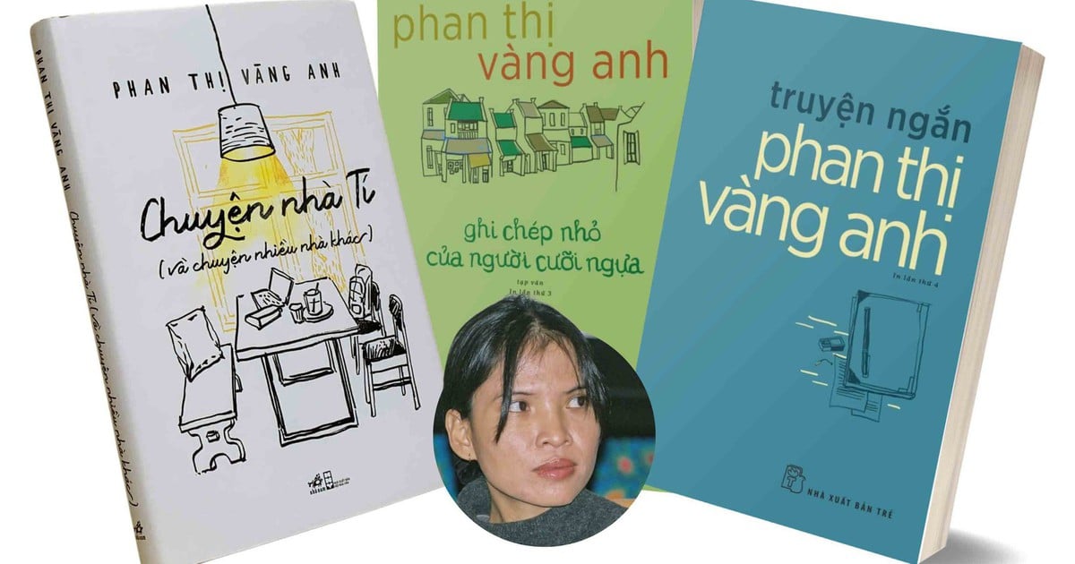 Phan Thị Vàng Anh trở lại văn đàn